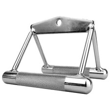 Multi Cable Machine Attachment Lat Pull Down Handle Bar Rope Biceps Triceps Gym