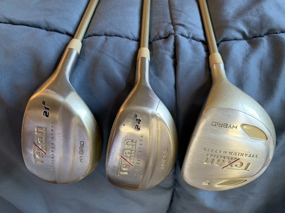 Texan Classics Hybrid 5 Wood 21° Hybrid Club 24° Hybrid Club Tour 75 Shafts - Image 2 of 4