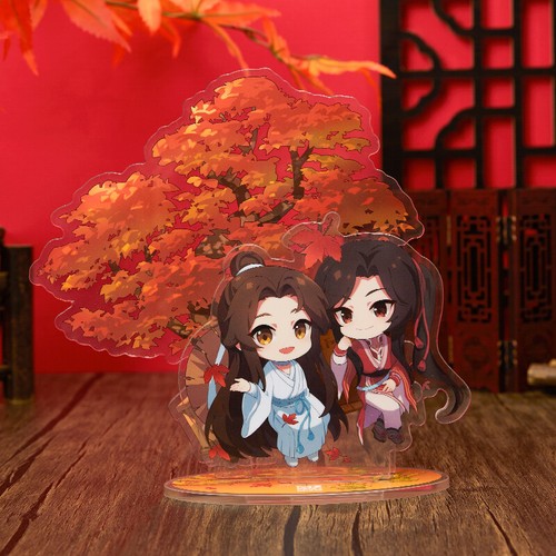 Tian Guan Ci Fu Xie Lian Hua Cheng Supporto Acrilico Modellino Piastra Trasparente - Foto 3 di 11