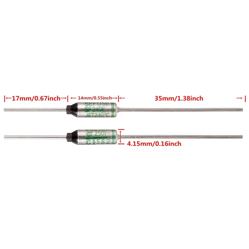 10Pcs SF214E SEFUSE Cutoffs Für NEC Thermische Sic... – Viceal
