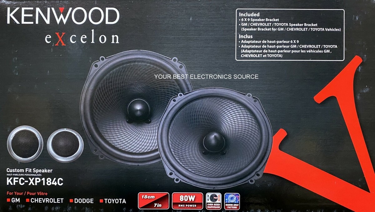 NEW Kenwood KFC-XP184C 7