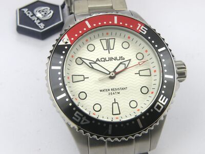 Herren Aquinus Professional Taucheruhr Set - 200m