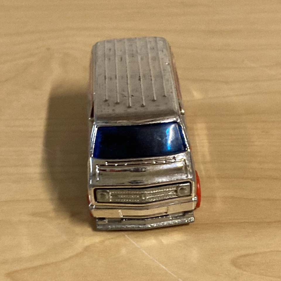 Hot Wheels 2007 Super Chromes Custom ‘77 Dodge Van Toy Car - Image 3 of 4