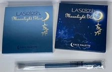 LASplash Cosmetics Moonlight Glow Palette with LaRuce Blending Brush