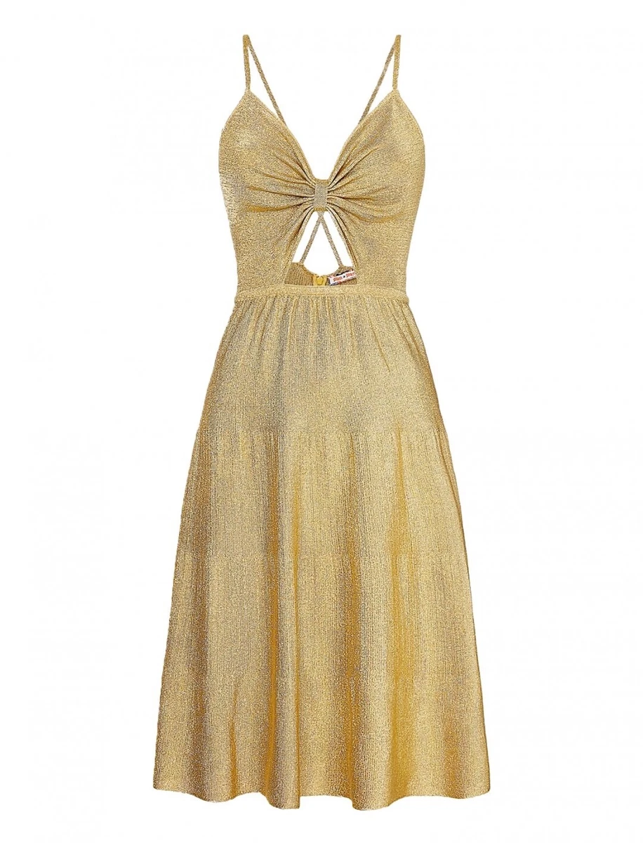 Tommy x sale zendaya gold dress