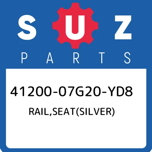 RAIL, SEAT (SILVER) | MODEL K4 E28