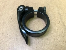 New KALLOY Bicycle Alloy Seat Post Clamp With Quick Release Varies Sizes Black