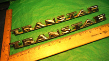 Be54 Studebaker Transtar Door Emblems Vintage 1956-63 Series E Transtar Pickups Be54 Studebaker Transtar Door Emblems Vintage 1956-63 Series E Transtar Pickups