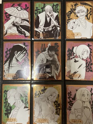 Bleach TYBW Trading Card UR Portrait 9 Card Set