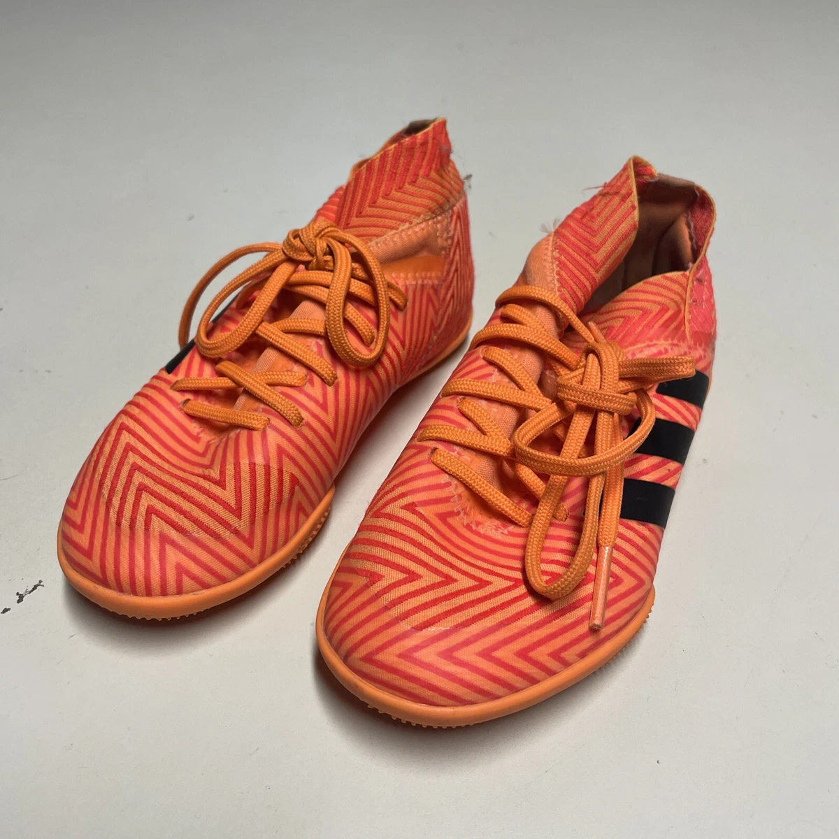 Hula hoop creciendo whisky Adidas Nemeziz Tango 18.3 Indoor Soccer Shoes 10.5 10 1/2 DB2363 Orange  Kids | eBay