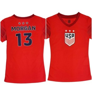 alex morgan girls jersey