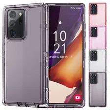 For Samsung Galaxy Note 20/Note 20 Ultra Shockproof Protective Clear Case Cover