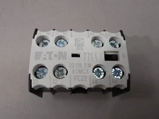 (5) Eaton 22DILEM Auxiliary Contact Modules XTMCXFC22 NEW
