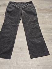 ANN TAYLOR LOFT Marisa Women's Black Corduroy Slacks Size 8