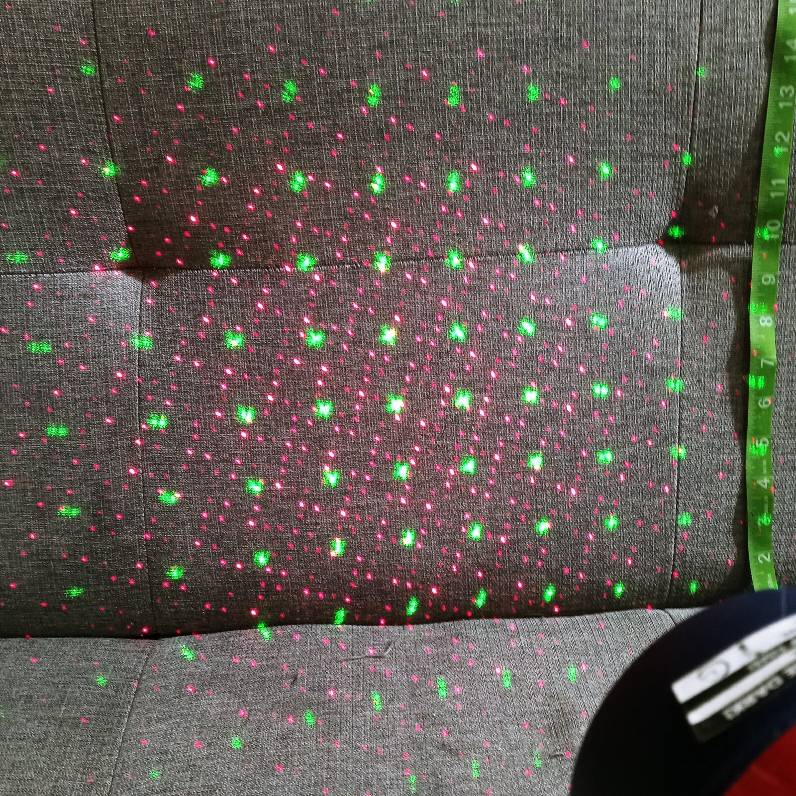 Star Shower Laser Light w/ Light Sensor Red/Green Christmas Lights