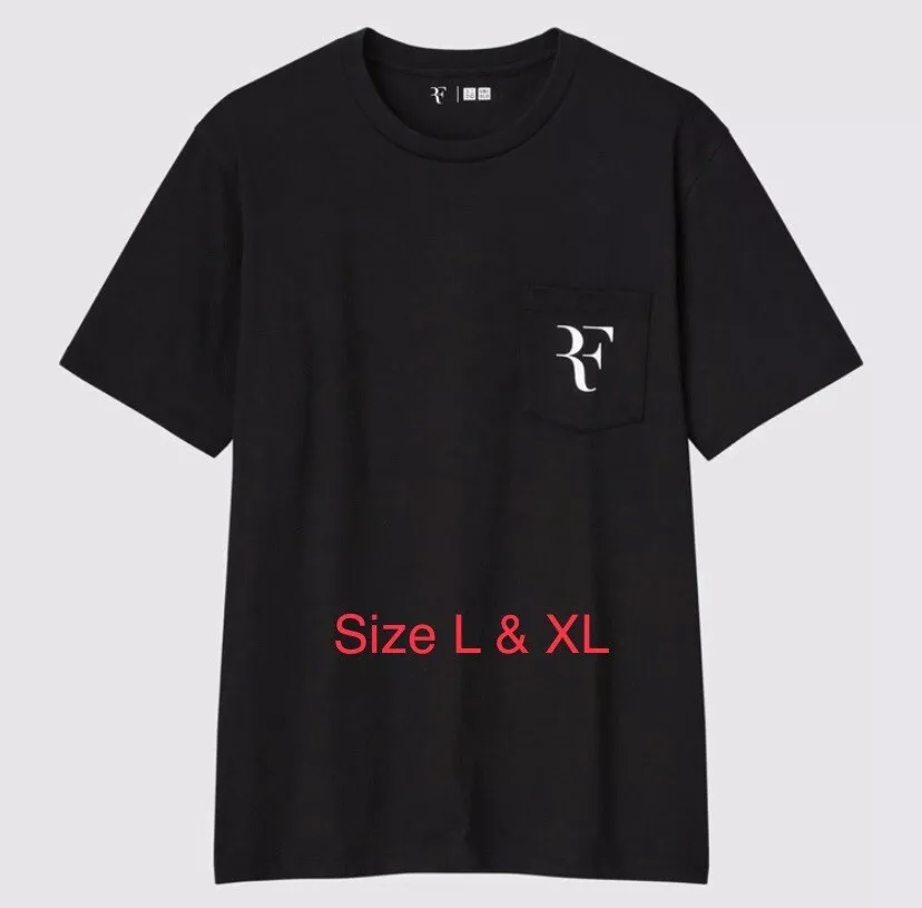 Uniqlo federer cheap t shirt