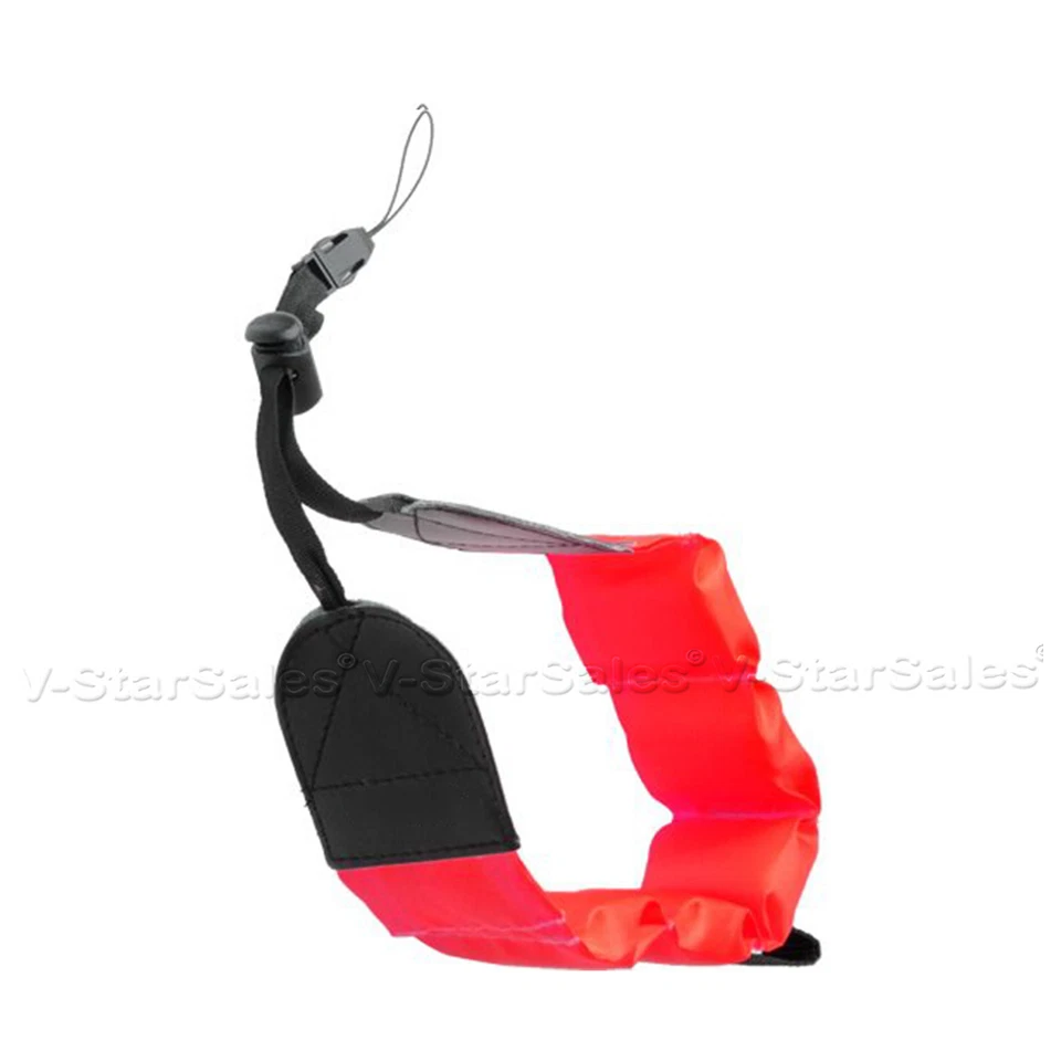 Red Floating Foam Camera Strap for Gopro Hero3 Hero2 - Image 2 of 3