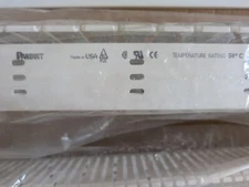 New, Panduit, G2X5WH6, WIRE DUCT SLOTTED SCREW 6' WHITE