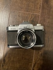 Kowa SE-T SET 35mm SLR Film Camera w/50mm f/1.8 Lens Vintage 1960s Untested