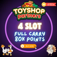 ⭐ TOYSHOP PARTNERS EVENT | FULL CARRY 80K POINTS | MONOPOLY_GO⭐ | Hot Selling