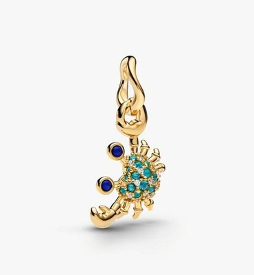 Pandora Charm Goldene Krabbe