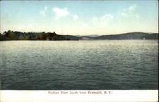 Hudson River Peekskill New York vintage postcard w251