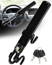 Heavy Duty Car Steering Wheel Lock Anti-theft Security Device Universal 2 Keys Heavy Duty Car Steering Wheel Lock Anti-theft Security Device Universal 2 Keys