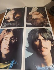 The Beatles The White Album Poster Lithograph 21.5" 15.5" 50 Limited Edition