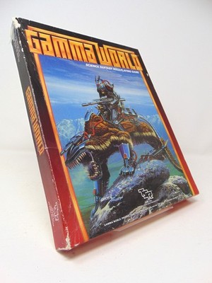Gamma World Science Fantasy Role-Playing Game (3rd Edition Boxed Set) (Complete)