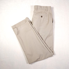 Dockers D3 Easy Khaki Men's Pants Beige Classic Fit 34x34 Flat Front
