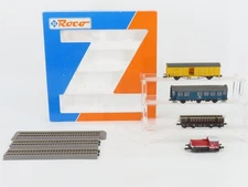 HO Scale Roco 41081 DB Deutsche Bahn Class 333 Diesel Loco w/3 Cars & Track 