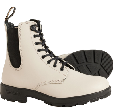 NEW Blundstone 2324 Lace-Up Leather Combat Boots White US Size 11 Women main image 2