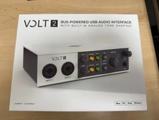 Universal Audio Volt 2 2-in/2-out USB 2.0 Audio Interface Silver/ Grey