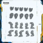 Infiltrators Torso and Legs x 5 - Space Marines - 40K Bits