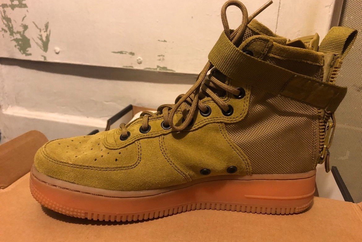 Nike Sf Af1 Mid Desert Moss Desert Moss View 3