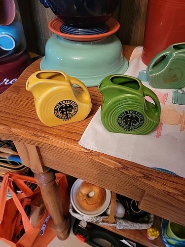 Fiestaware Mini Disc Pitcher