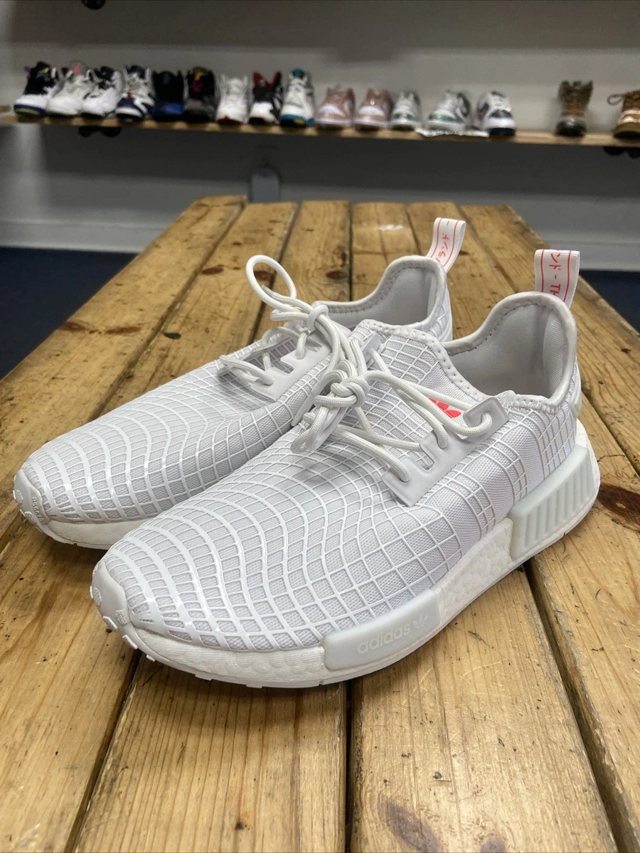adidas gazelle silver green womens Men's adidas NMD_R1 Shoes - White