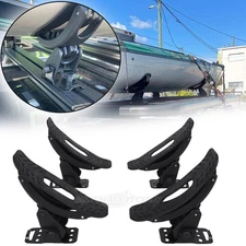 4Pcs Kayak Carrier Canoe Saddle Roof Racks Crossbar Top Mount For Car SUV Truck