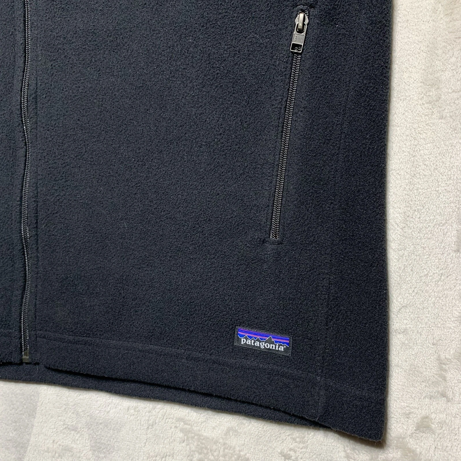 Patagonia Simple Synchilla Jacket Fleece Full Zip Black XL Morgan Stanley image 9