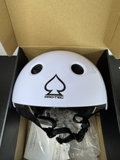 Pro-Tec Bucky Lasek Classic Translucent White Skate Helmet - [X