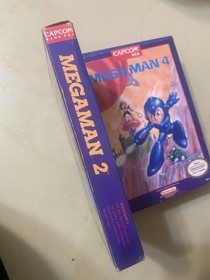 Mega Man 2 with box 1989 for Nintendo NES.  Tested working! Holiday Sale!