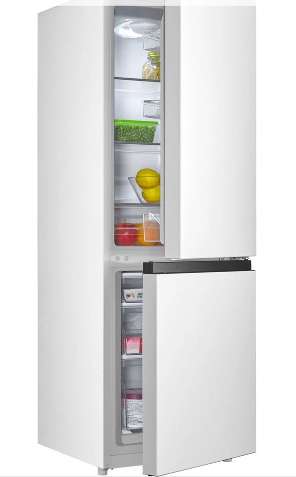 Hanseatic Kühl-/Gefrierkombination HKGK14349DW, 143 x 49,5 cm, TOPP wie neu