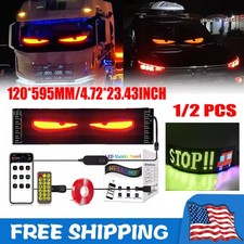 LED Devil Eyes Light for Windshield Colorful DIY Led Eyes Led Eyes 4.72 23.43 IN