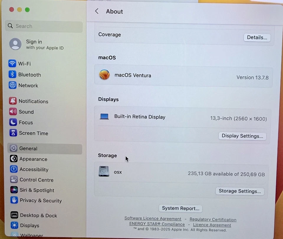Apple MacBook Pro 13" 2017 · i5 · 16GB · 256GB, photo 4 sur 5