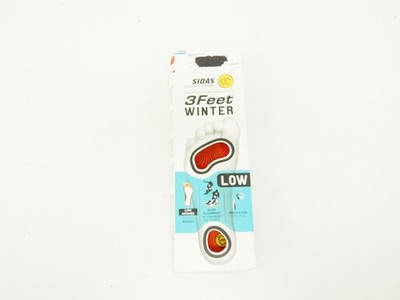 New! Sidas 3Feet Winter Low Arch Insoles L US 8-10 Sport Specific Ski/Snowboard
