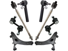 29WN73T Front Control Arm Ball Joint Tie Rod and Sway Bar Link Kit Fits Impreza