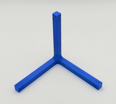 XYZ Coordinate Axes Model | 3D Printed Educational Tool | Geometry & Physics Aid