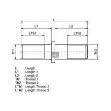 4x Radschraube (Satz) Radbolzen für Alfa Romeo 145 930 id67938