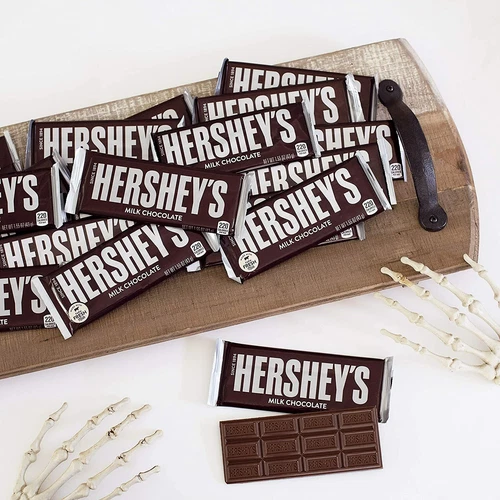HERSHEY'S Milk Chocolate Candy Bars 1.55-oz. Bars, 36 Count