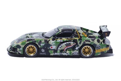 MiniGT TAS25 Limited Edition Liberty Walk x A Bathing Ape LB RX-7